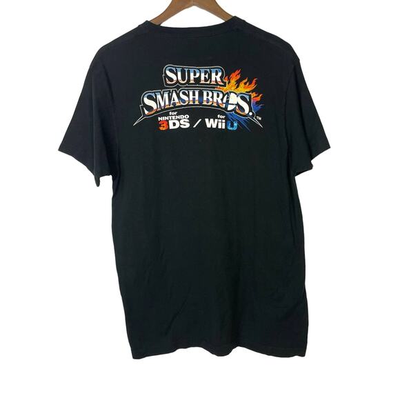Nintendo | RARE SDCC 2014 Super Smash Bros. Wii U 3DS Black E3 Promotional Shirt - Picture 1 of 5